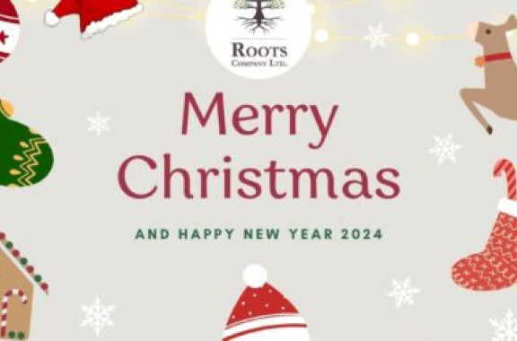 Roots BC Wishes You a Merry Christmas and Happy New Year